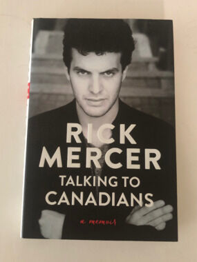 Rick Mercer memoir hardcover book Talking to Canadians